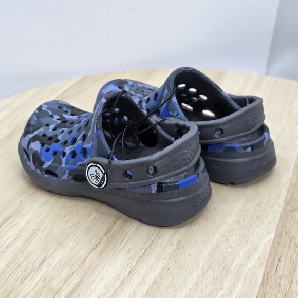 Joybees Size 5C Kids Blue Shoes Clogs New - Picture 6 of 8